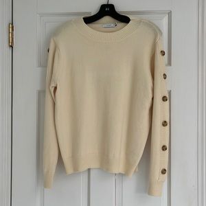 NWOT cream Lush sweater